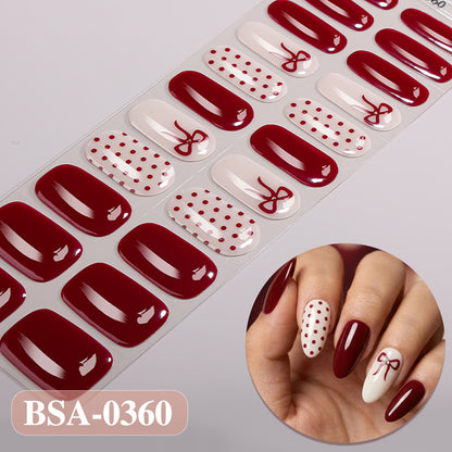 Gel Nail Strips UV-Free BSA-0360