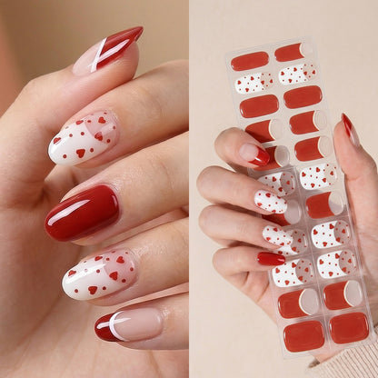 Gel Nail Strips UV-Free BSA-0379