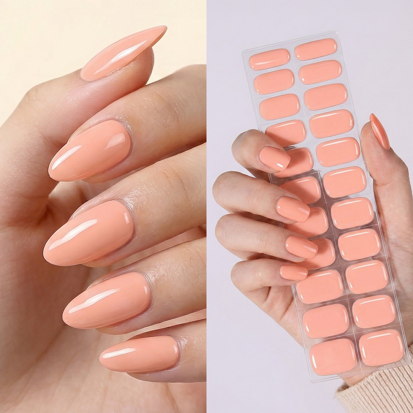 Gel Nail Strips UV-Free BSA-0003