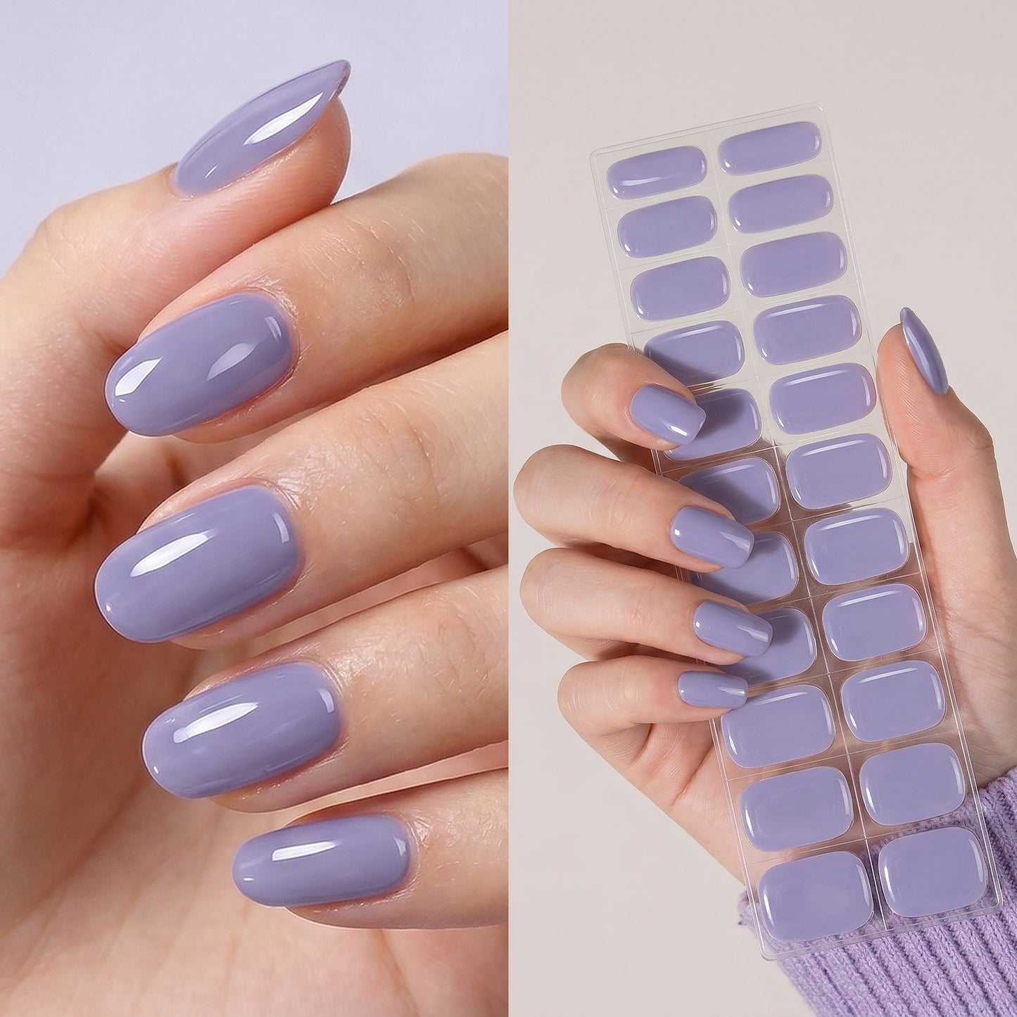 Gel Nail Strips UV-Free BSA-0299