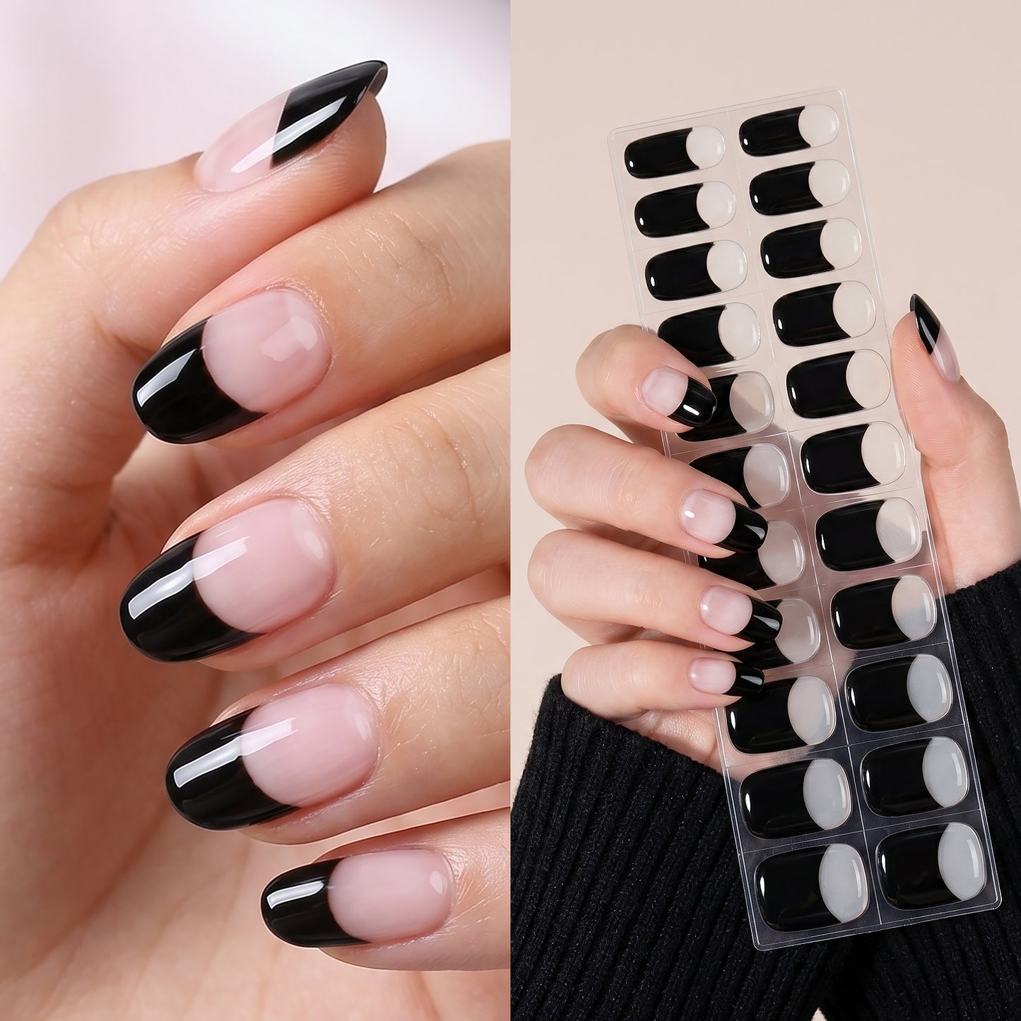 Gel Nail Strips UV-Free BSA-0256