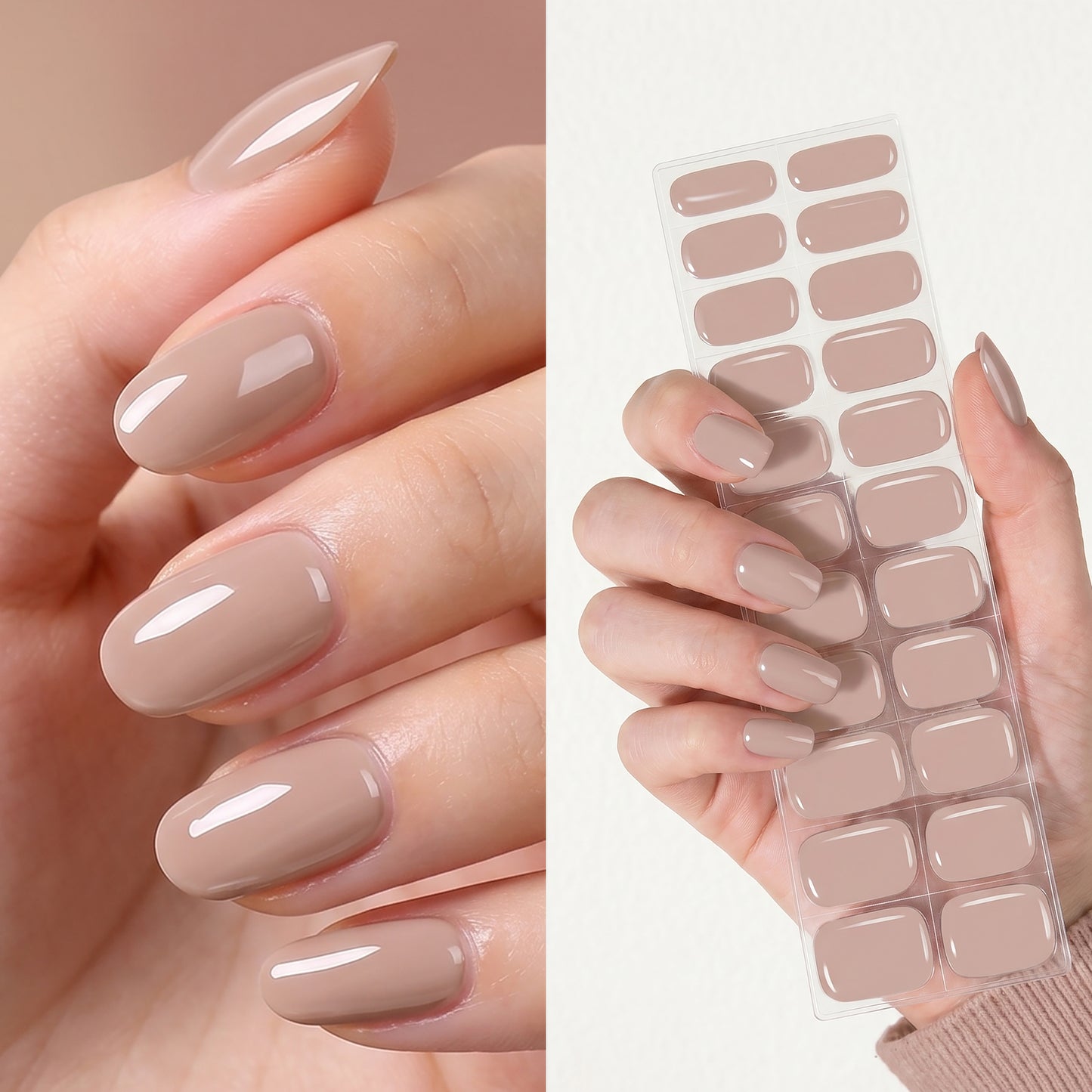 Gel Nail Strips UV-Free BSA-0135