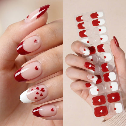 Gel Nail Strips UV-Free BSA-0381