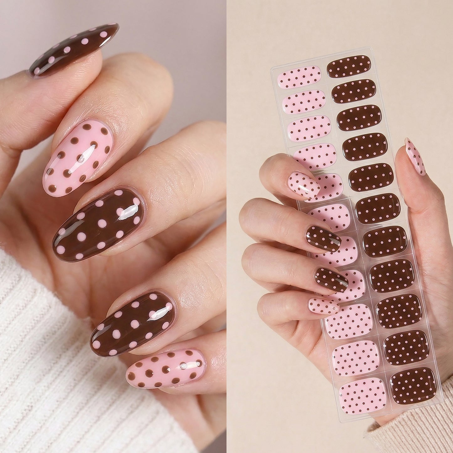 Gel Nail Strips UV-Free BSA-0332