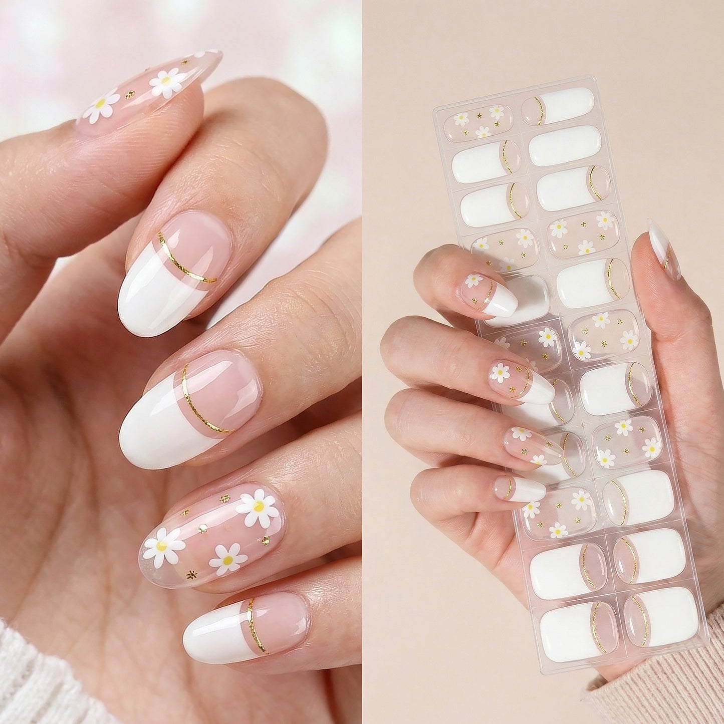 Gel Nail Strips UV-Free BSA-0262