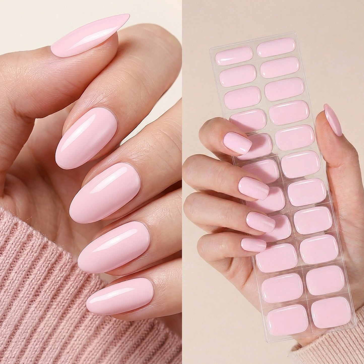 Gel Nail Strips UV-Free BSA-0211