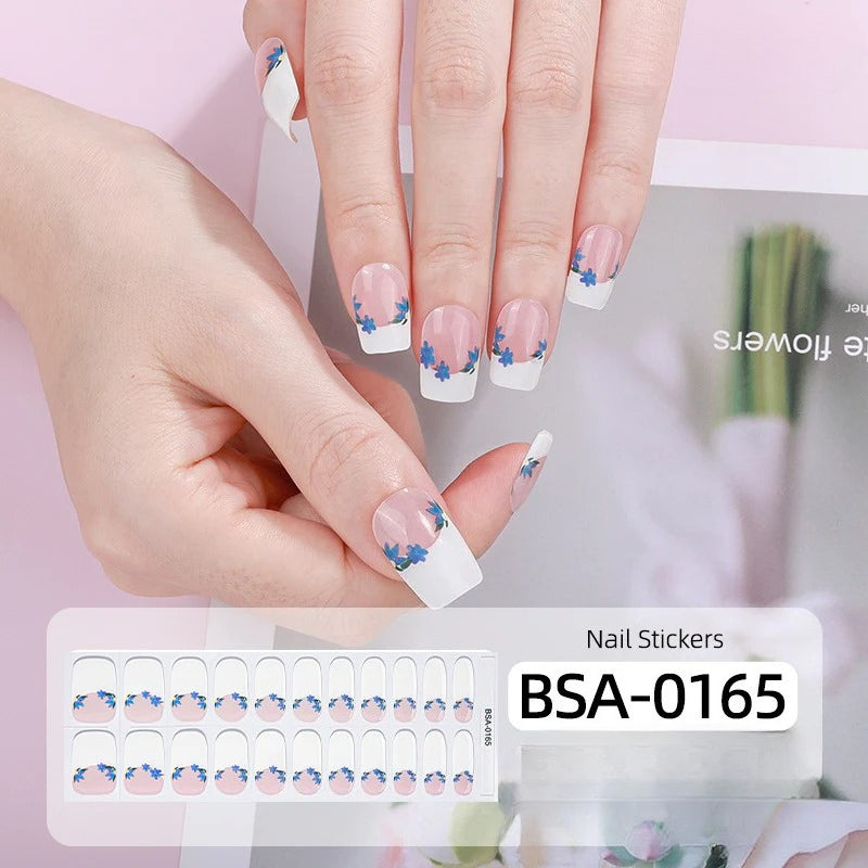 Gel Nail Strips UV-Free BSA-0165