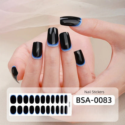 Gel Nail Strips UV-Free BSA-0083