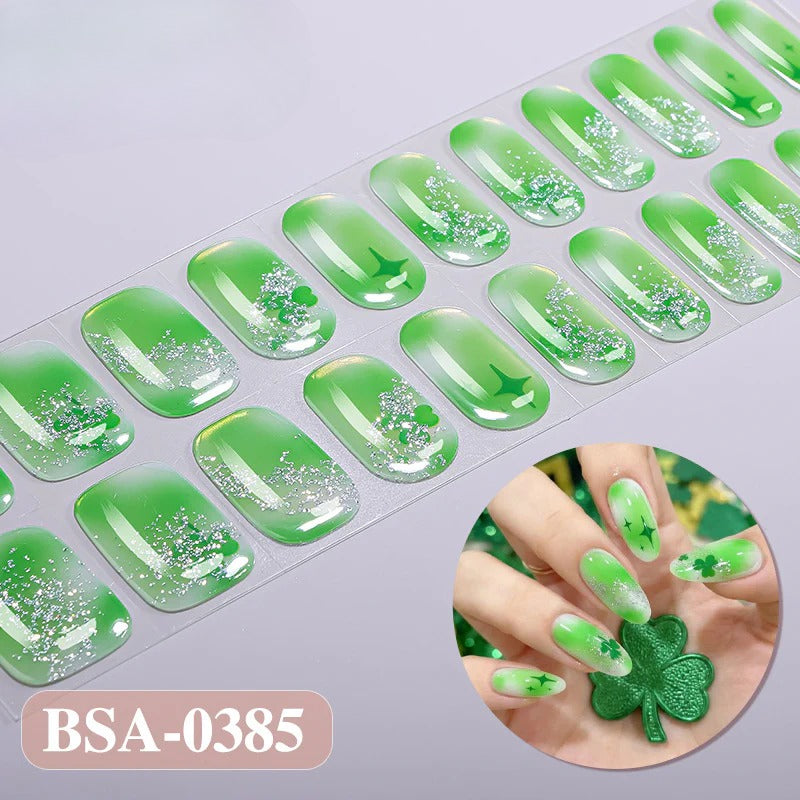 Gel Nail Strips UV-Free BSA-0385