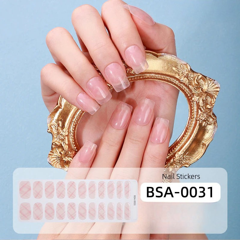 Gel Nail Strips UV-Free BSA-0031
