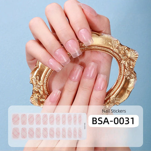 Gel Nail Strips UV-Free BSA-0031