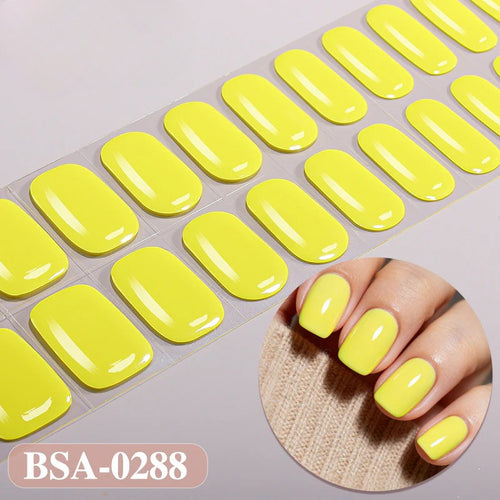Gel Nail Strips UV-Free BSA-0288
