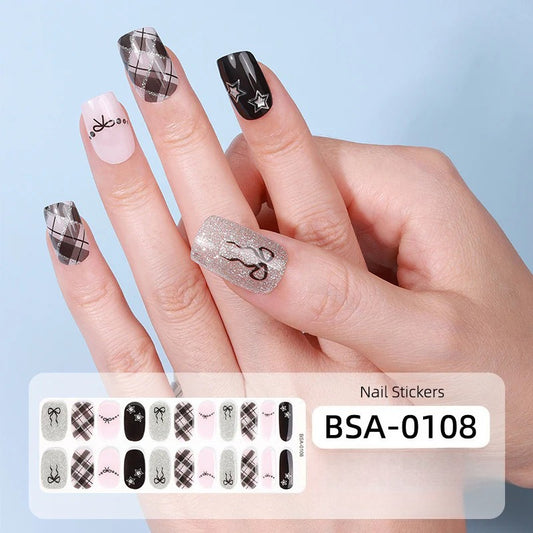 Gel Nail Strips UV-Free BSA-0108