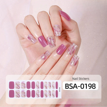 Gel Nail Strips UV-Free BSA-0198
