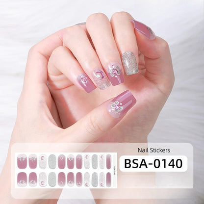 Gel Nail Strips UV-Free BSA-0140
