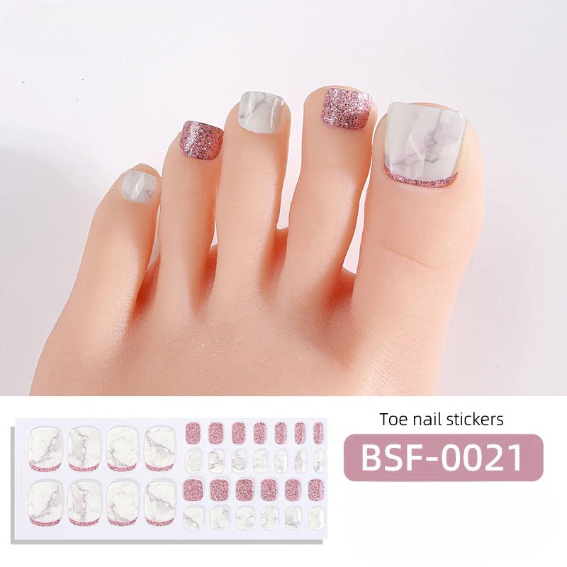 Gel Nail Strips UV-Free BSF-0021