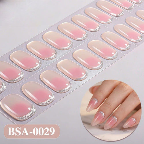 Gel Nail Strips UV-Free BSA-0029