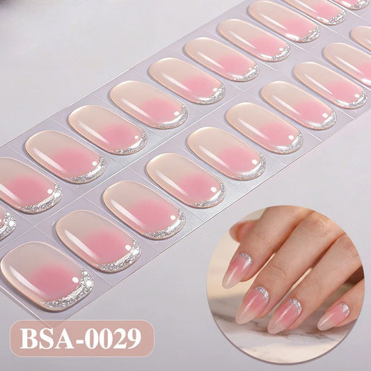 Gel Nail Strips UV-Free BSA-0029