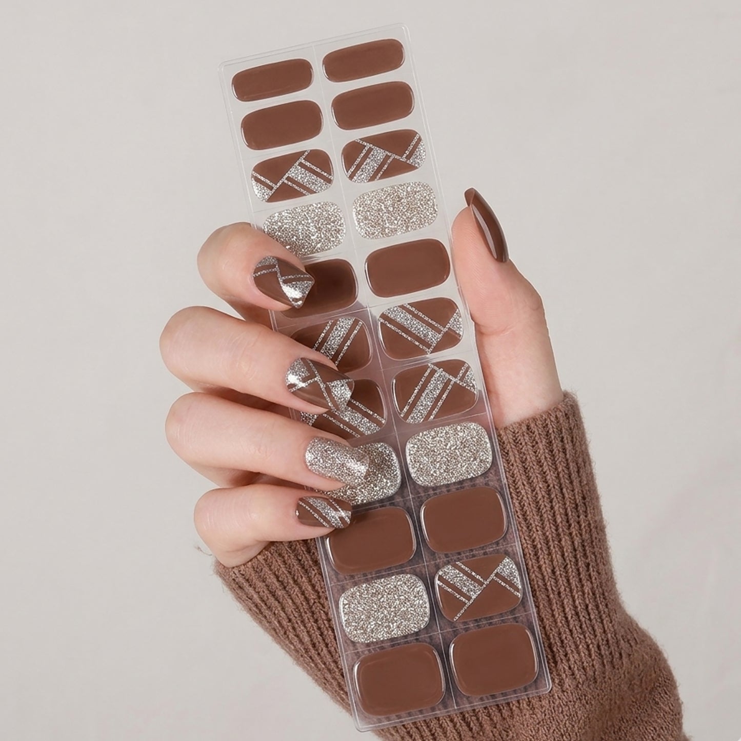 Gel Nail Strips UV-Free BSA-0027