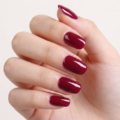 KRAVELUXX Non-Toxic Nail Wraps - Long Lasting Nail Polish Strips, No UV Lamp Needed ZE-0313