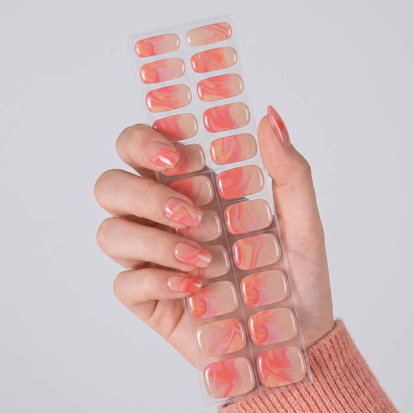 Gel Nail Strips UV-Free BSA-0333
