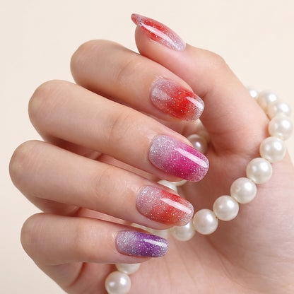 KRAVELUXX Non-Toxic Nail Wraps - Long Lasting Nail Polish Strips, No UV Lamp Needed ZK-0003