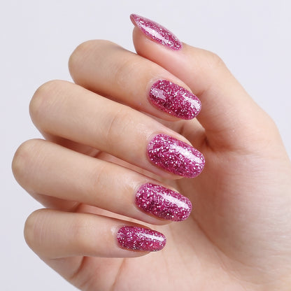KRAVELUXX Non-Toxic Nail Wraps - Long Lasting Nail Polish Strips, No UV Lamp Needed ZK-0075