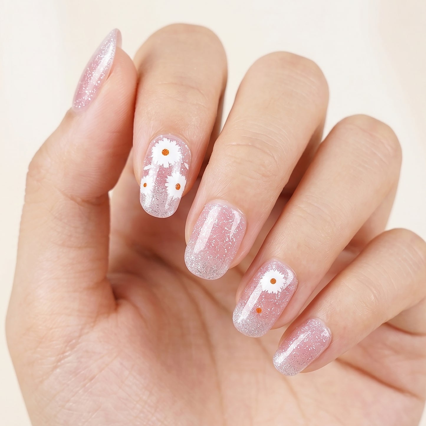 KRAVELUXX Non-Toxic Nail Wraps - Long Lasting Nail Polish Strips, No UV Lamp Needed ZK-0030