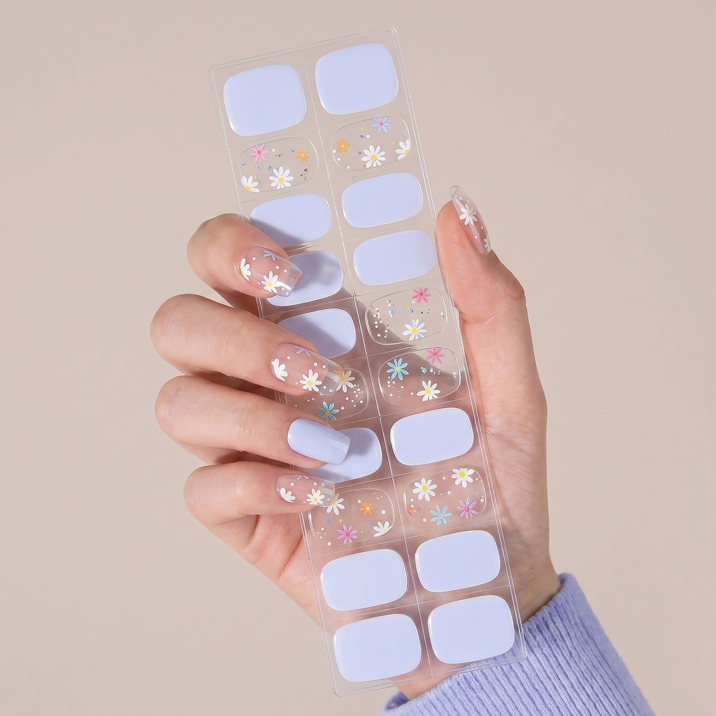 Gel Nail Strips UV-Free BSA-0088