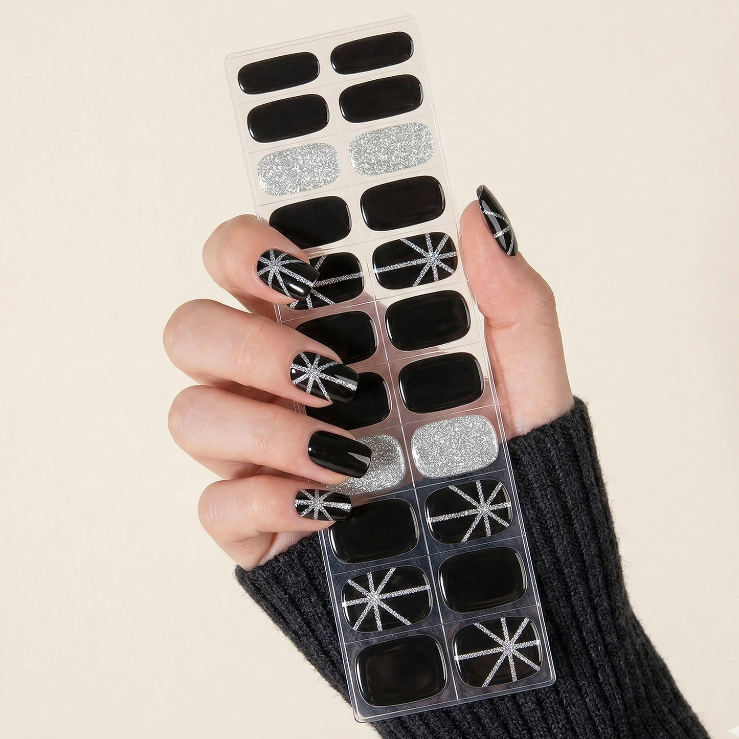 Gel Nail Strips UV-Free BSA-0025