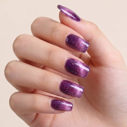 KRAVELUXX Non-Toxic Nail Wraps - Long Lasting Nail Polish Strips, No UV Lamp Needed ZE-0588