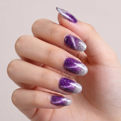 KRAVELUXX Non-Toxic Nail Wraps - Long Lasting Nail Polish Strips, No UV Lamp Needed ZK-0004
