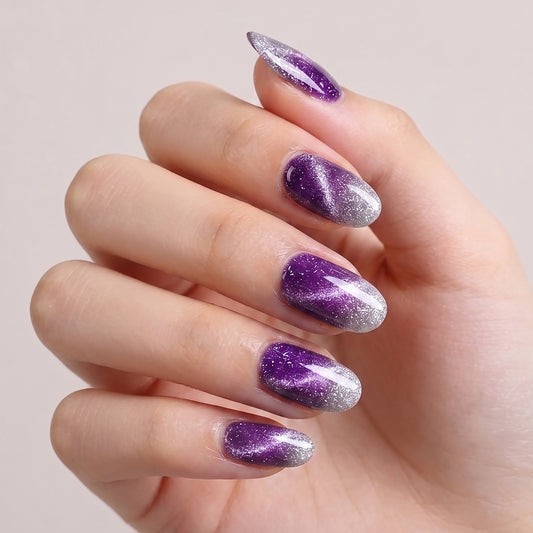 KRAVELUXX Non-Toxic Nail Wraps - Long Lasting Nail Polish Strips, No UV Lamp Needed ZK-0004