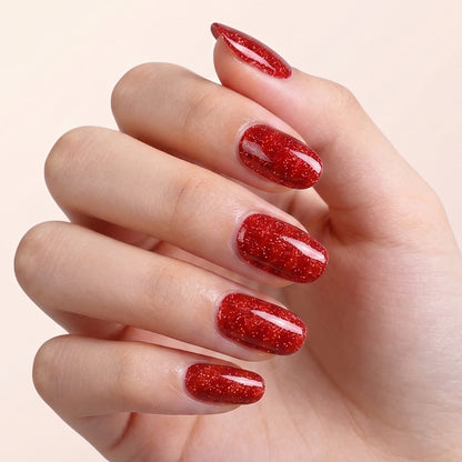 KRAVELUXX Non-Toxic Nail Wraps - Long Lasting Nail Polish Strips, No UV Lamp Needed ZE-0705