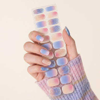 Gel Nail Strips UV-Free BSA-0022