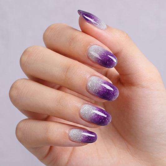 KRAVELUXX Non-Toxic Nail Wraps - Long Lasting Nail Polish Strips, No UV Lamp Needed ZK-0019