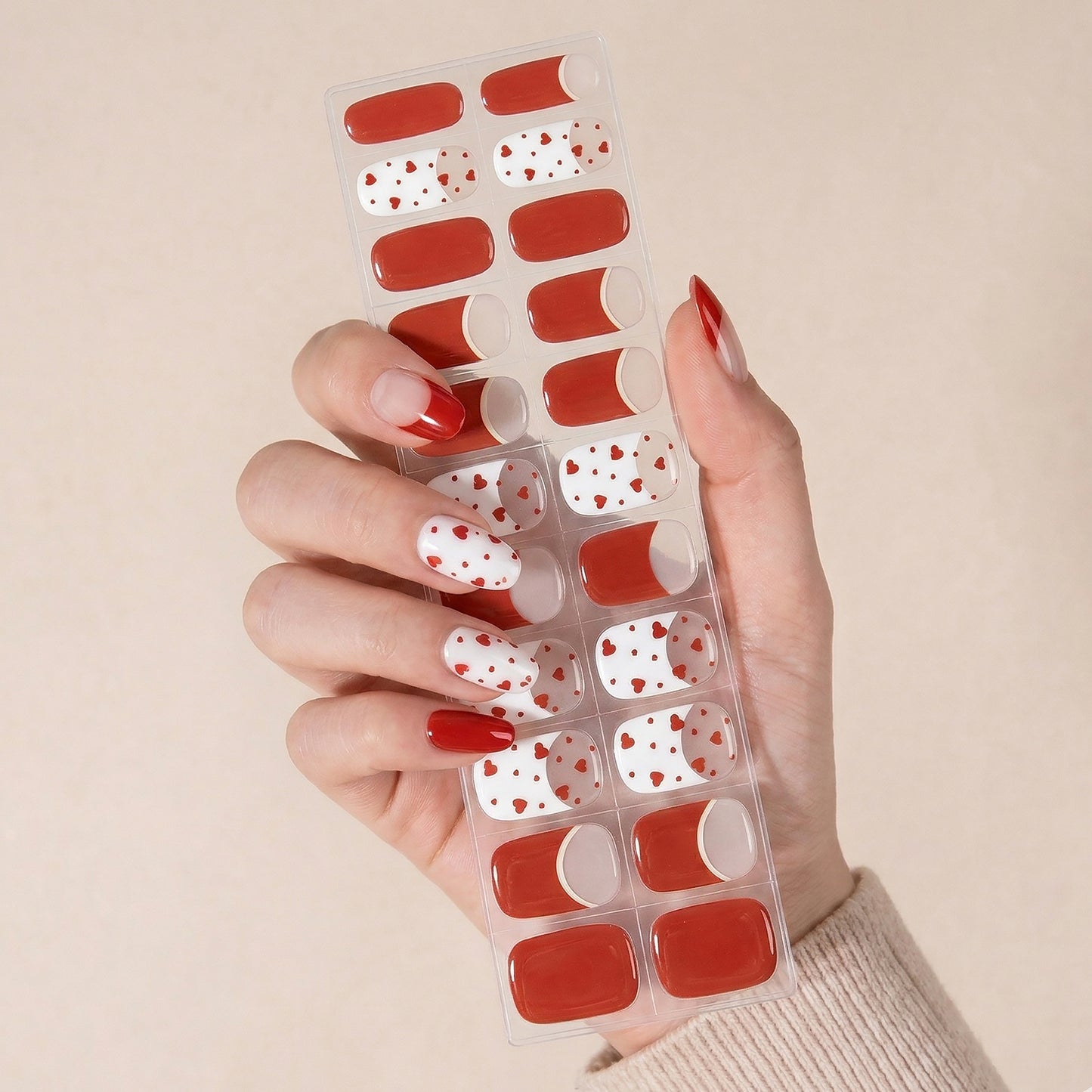 Gel Nail Strips UV-Free BSA-0379