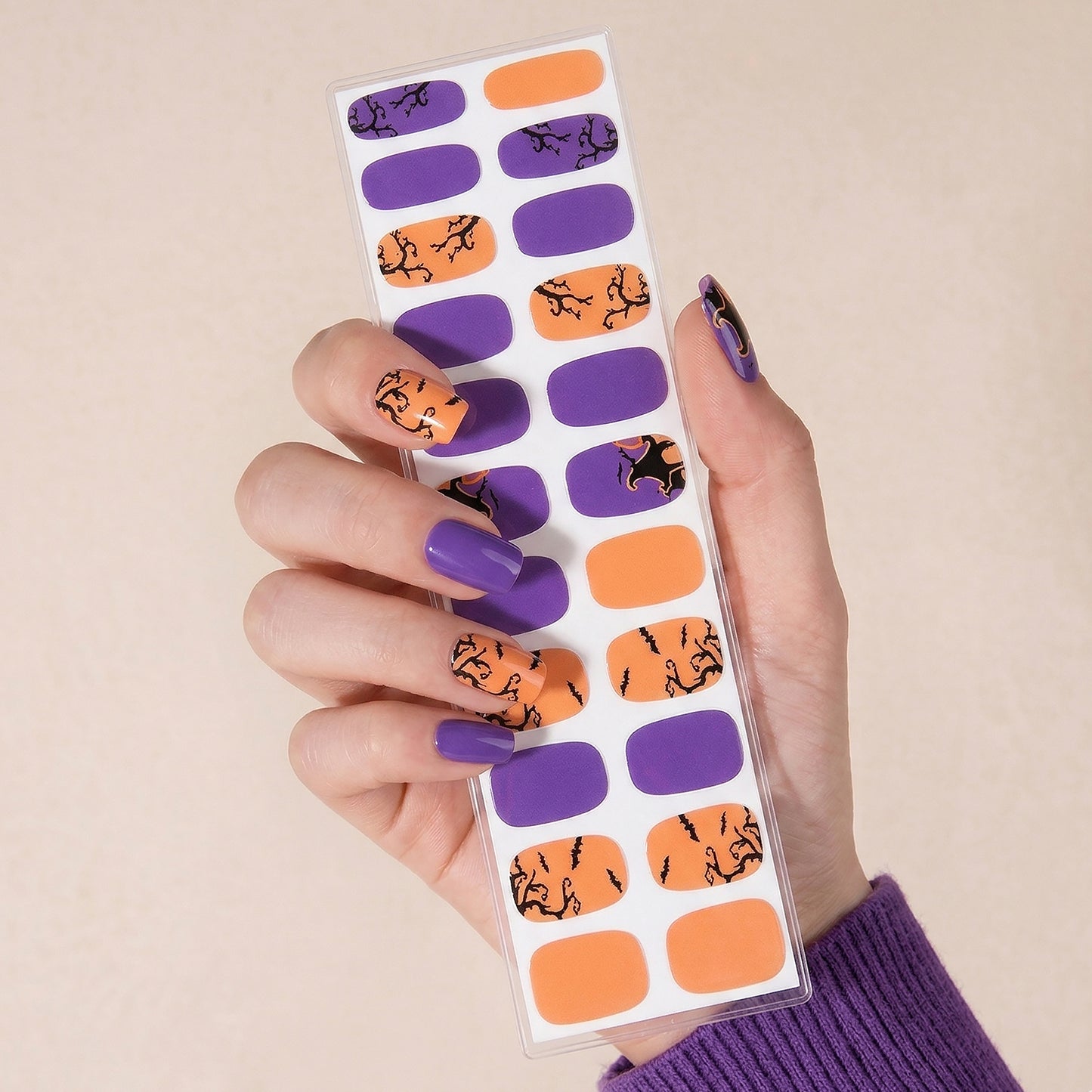Gel Nail Strips UV-Free BSA-0053