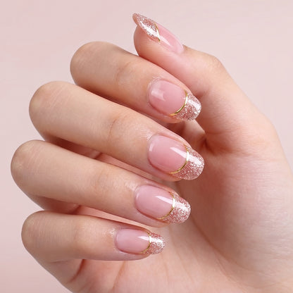 KRAVELUXX Non-Toxic Nail Wraps - Long Lasting Nail Polish Strips, No UV Lamp Needed ZE-0885