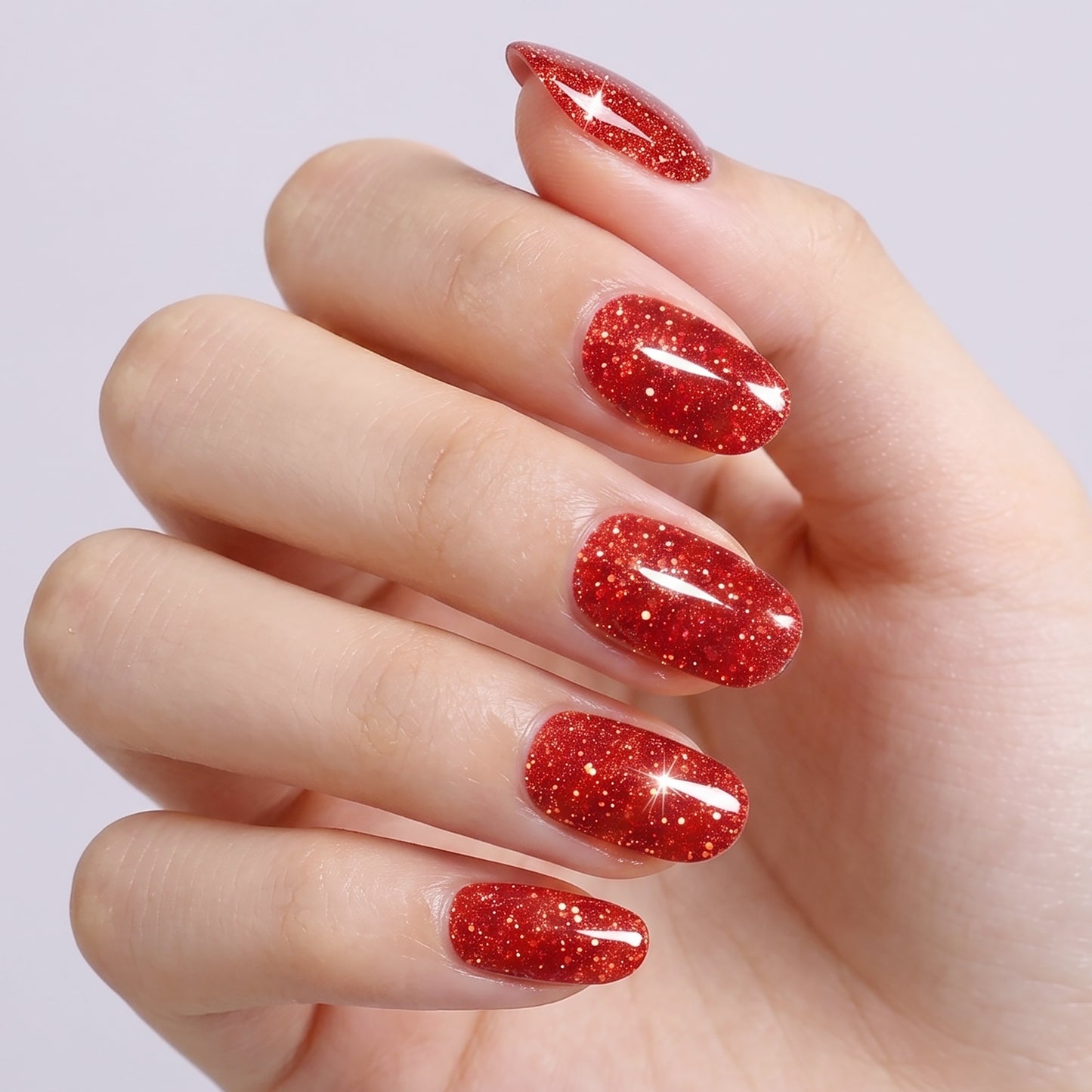 KRAVELUXX Non-Toxic Nail Wraps - Long Lasting Nail Polish Strips, No UV Lamp Needed ZK-0077