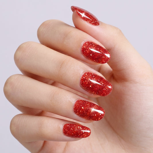 KRAVELUXX Non-Toxic Nail Wraps - Long Lasting Nail Polish Strips, No UV Lamp Needed ZK-0077