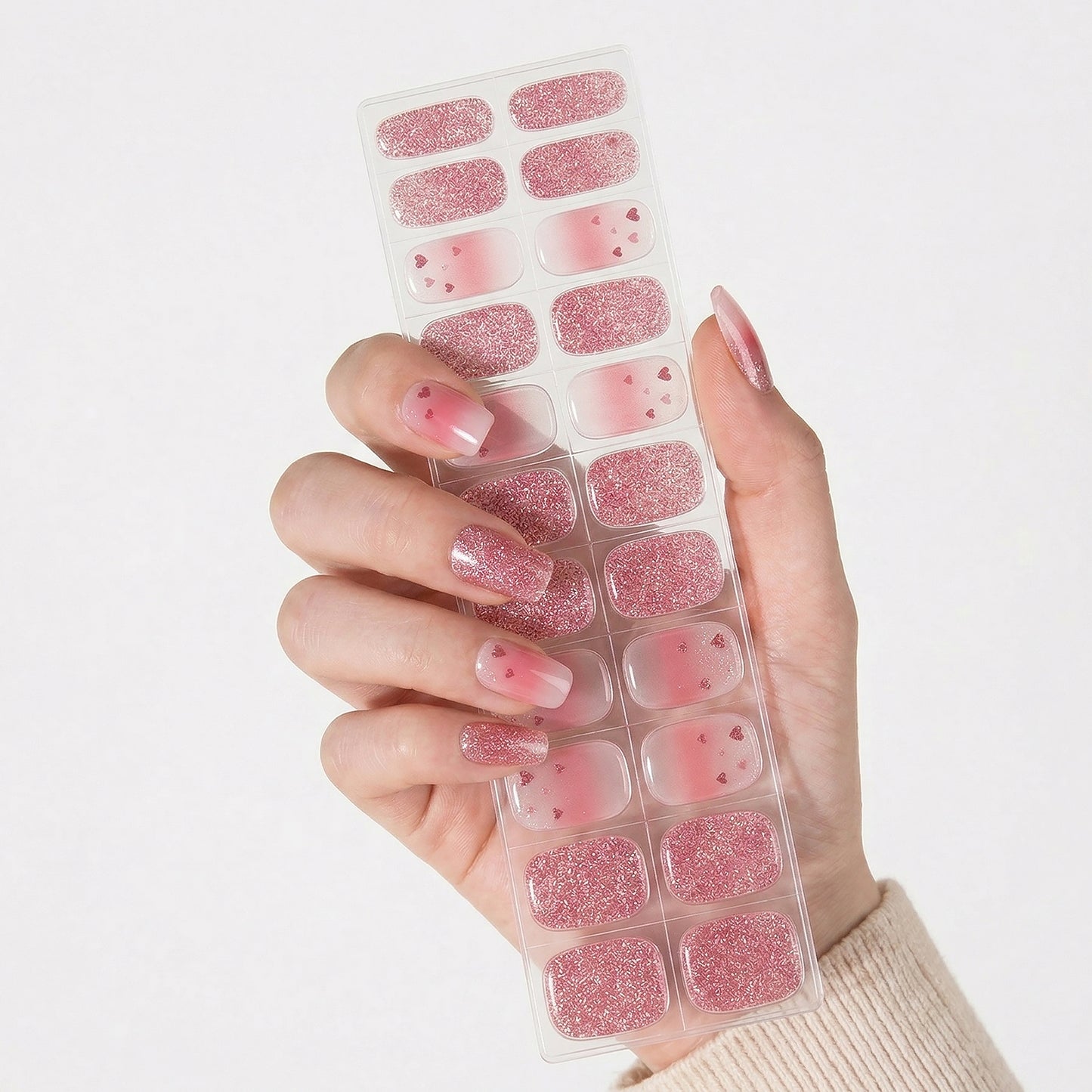 Gel Nail Strips UV-Free BSA-0338
