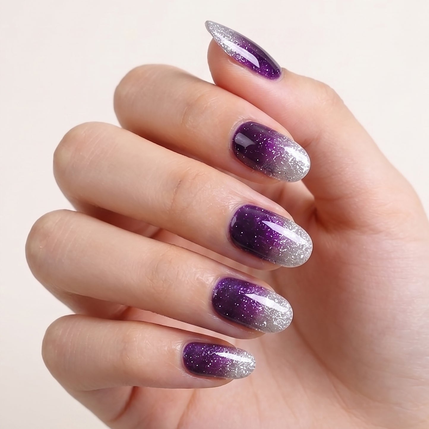 KRAVELUXX Non-Toxic Nail Wraps - Long Lasting Nail Polish Strips, No UV Lamp Needed ZK-0005
