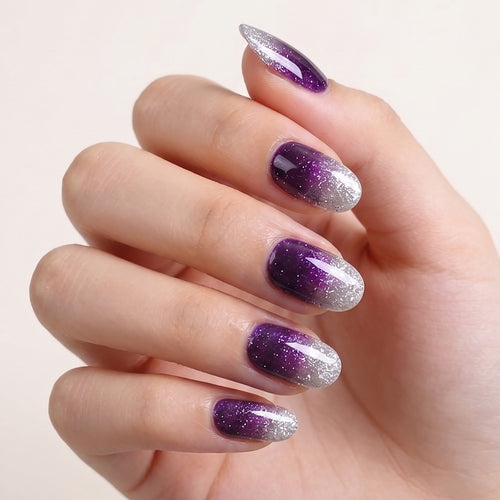 KRAVELUXX Non-Toxic Nail Wraps - Long Lasting Nail Polish Strips, No UV Lamp Needed ZK-0005