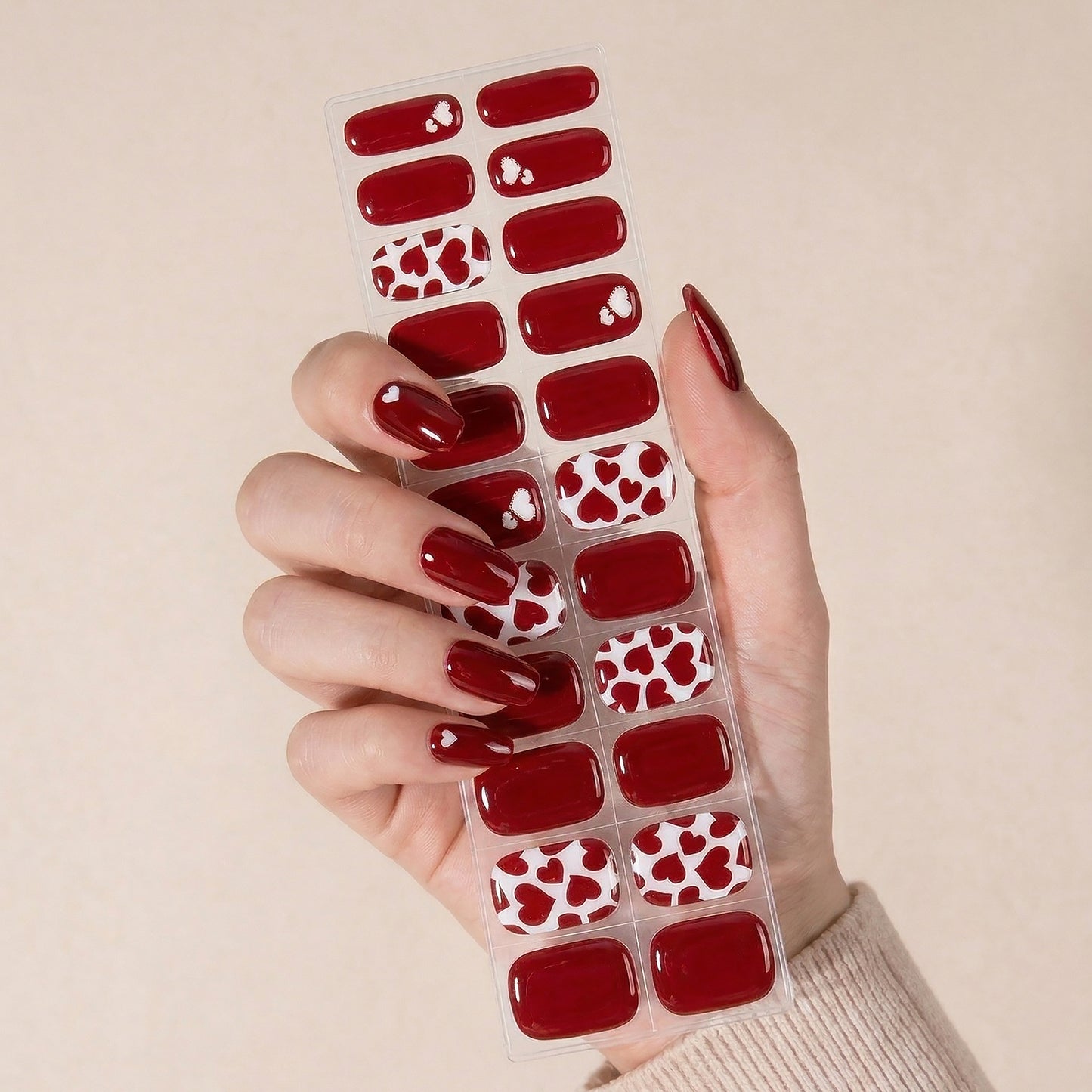 Gel Nail Strips UV-Free BSA-0378
