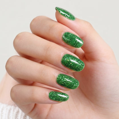 KRAVELUXX Non-Toxic Nail Wraps - Long Lasting Nail Polish Strips, No UV Lamp Needed ZK-0076