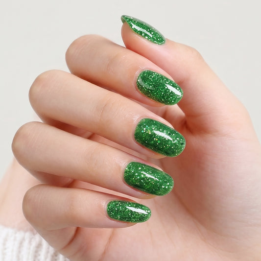 KRAVELUXX Non-Toxic Nail Wraps - Long Lasting Nail Polish Strips, No UV Lamp Needed ZK-0076