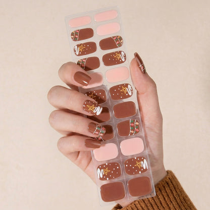Gel Nail Strips UV-Free BSA-0046