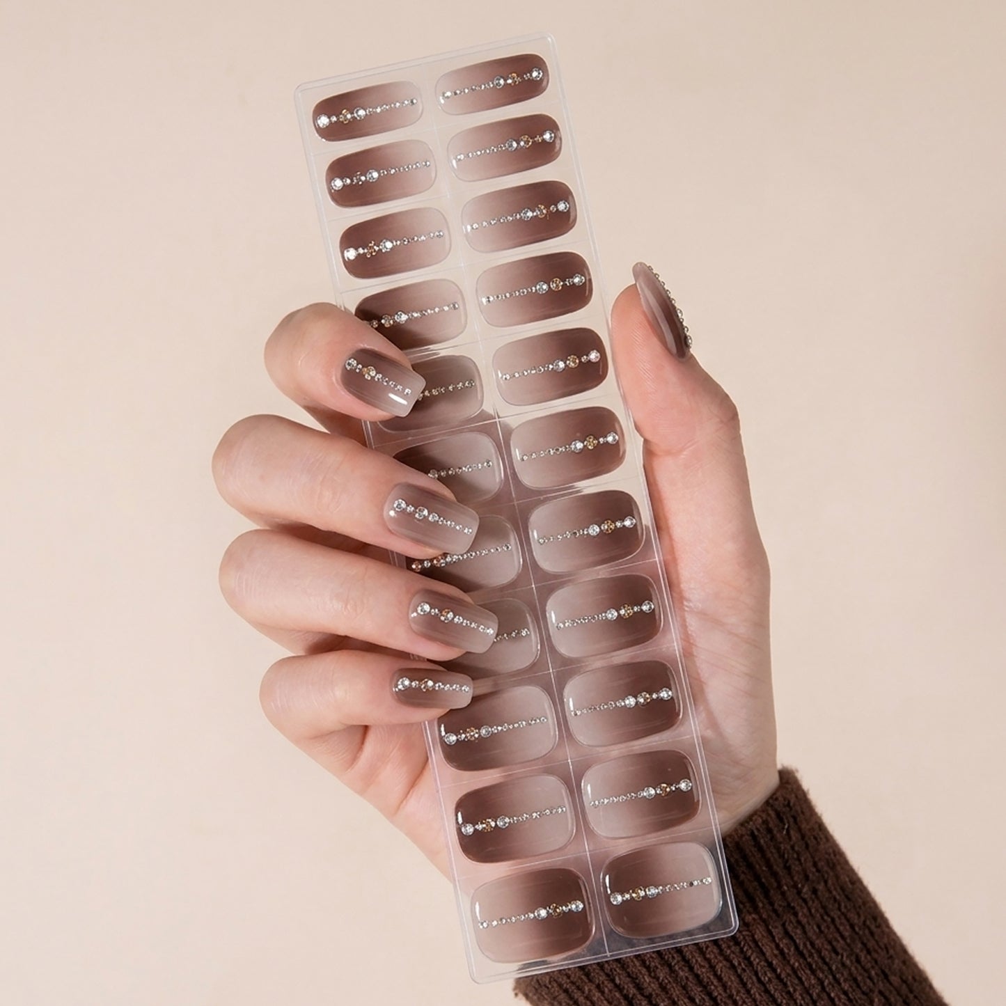 Gel Nail Strips UV-Free BSA-0154