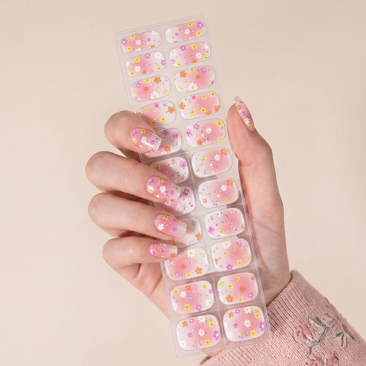 Gel Nail Strips UV-Free BSA-0089